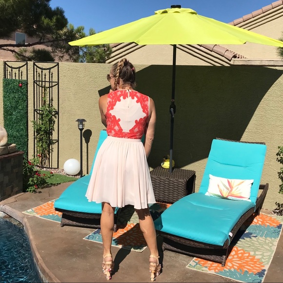 Ted Baker pink/coral Dress - Picture 4 of 8